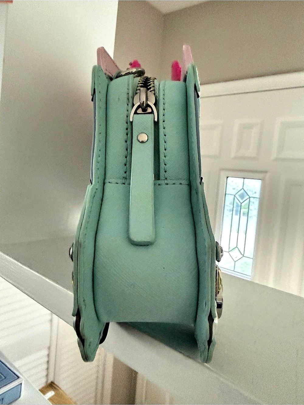 kate spade new york Flavor of the Month Ice Cream Truck Crossbody Green & Pink - Picture 5 of 10